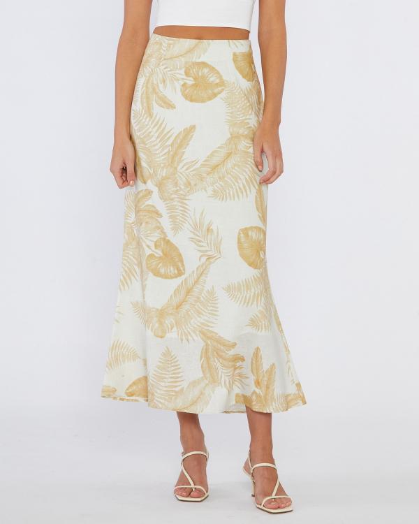 Amelius - Samara Linen Maxi Skirt - Skirts (Multi) Samara Linen Maxi Skirt