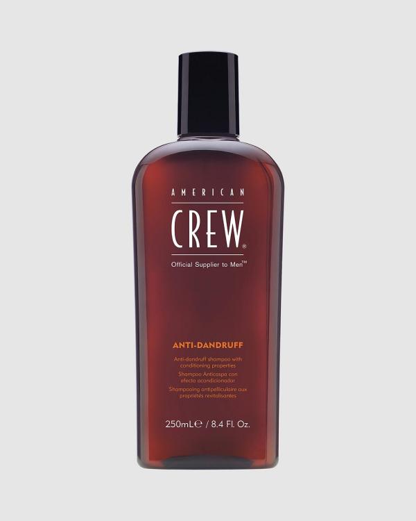 American Crew - Crew Anti Dandruff Shampoo 250mL - Hair (N/A) Crew Anti-Dandruff Shampoo 250mL