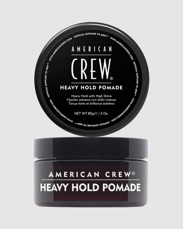 American Crew - Crew Heavy Hold Pomade 85g - Hair (Brown & Black) Crew Heavy Hold Pomade 85g