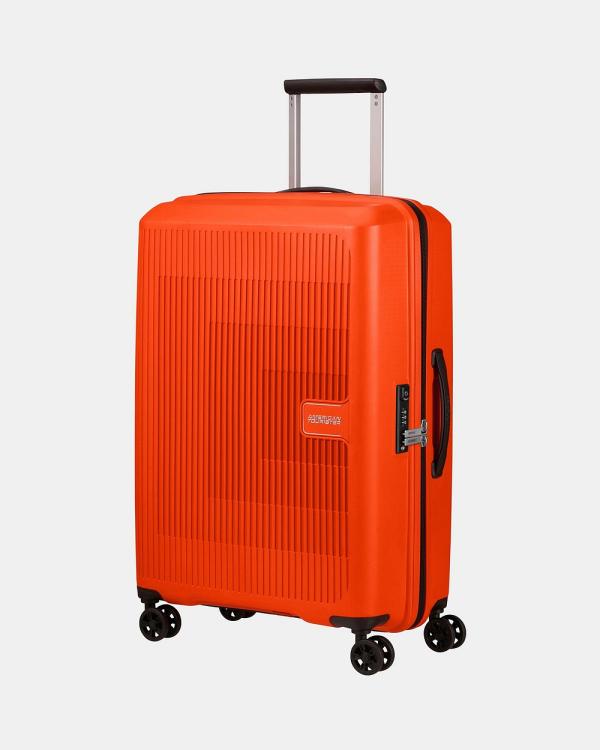 American Tourister - Aerostep Medium (67 cm) - Travel and Luggage (BRIGHT ORANGE) Aerostep Medium (67 cm)