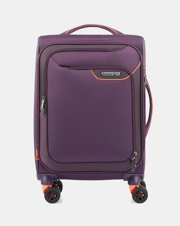 American Tourister - Applite 4 Eco Spinner 55cm EXP TSA - Travel and Luggage (Purple) Applite 4 Eco Spinner 55cm EXP TSA