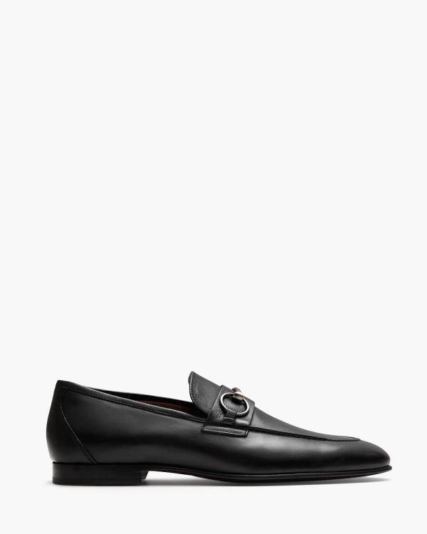 Aquila - D'ORO Collection   Candela Loafers - Dress Shoes (Black) D'ORO Collection - Candela Loafers
