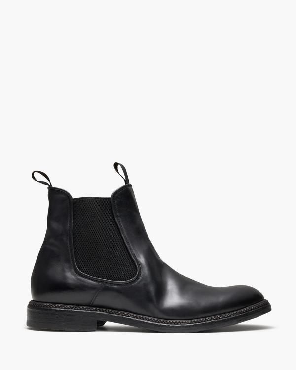 Aquila - D'ORO Collection   Wells Chelsea Boots - Boots (Black) D'ORO Collection - Wells Chelsea Boots