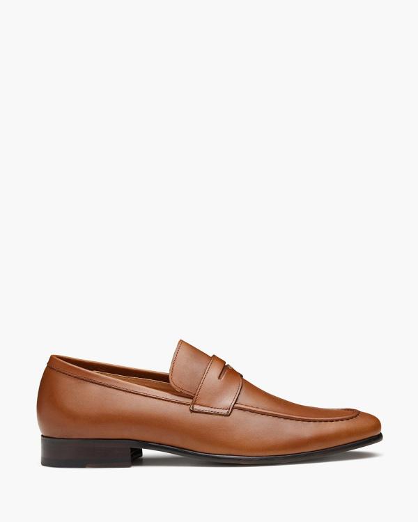 Aquila - Penley Loafers - Dress Shoes (Brown) Penley Loafers