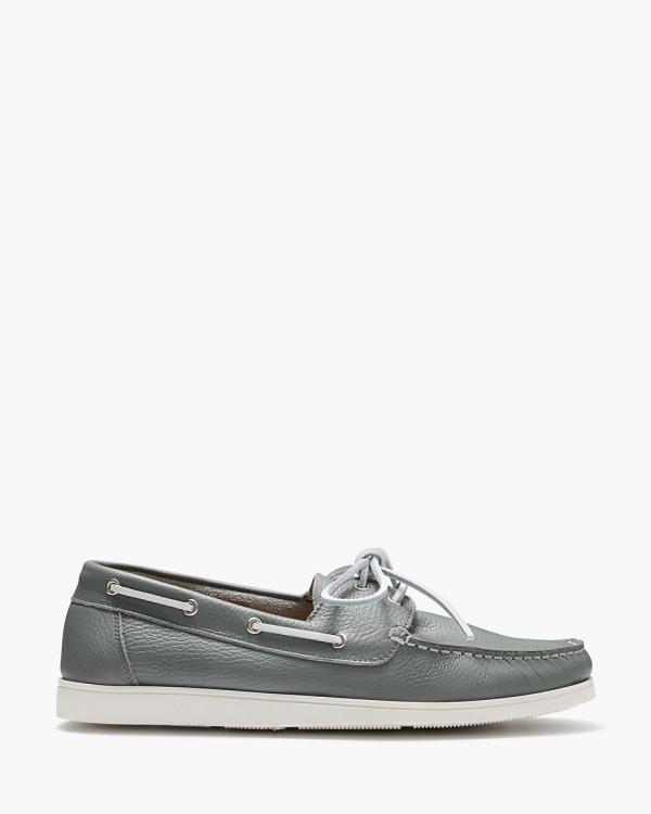 Aquila - Porto Boat Shoes - Casual Shoes (Grey) Porto Boat Shoes
