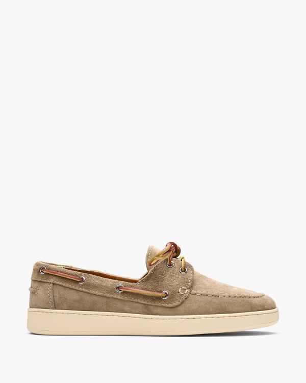 Aquila - Sol Boat Shoes - Casual Shoes (Taupe) Sol Boat Shoes