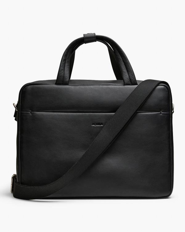 Aquila - Victor Briefcase - Bags (Black) Victor Briefcase