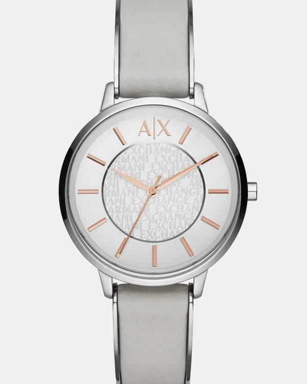 Armani Exchange - Grey Analogue Watch AX5311 - Watches (Grey) Grey Analogue Watch AX5311