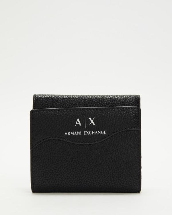 Armani Exchange - Wave Wallet - Wallets (Nero & Black) Wave Wallet