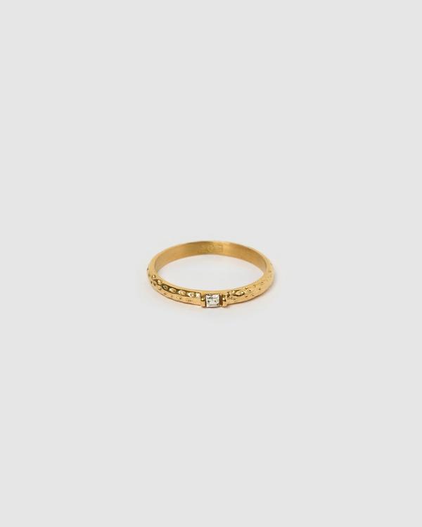 Arms Of Eve - Emperor Gold Stacking Ring - Jewellery (Gold) Emperor Gold Stacking Ring