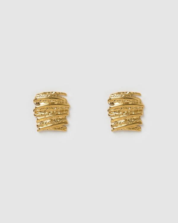 Arms Of Eve - Iris Gold Earrings - Jewellery (Gold) Iris Gold Earrings