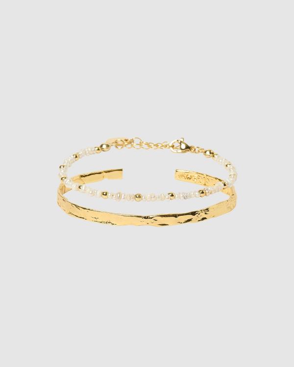 Arms Of Eve - Maisie Bracelet Stack - Jewellery (Gold) Maisie Bracelet Stack