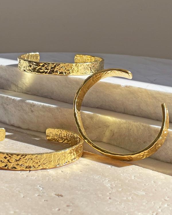 Arms Of Eve - Olivia Cuff Bracelet - Jewellery (Gold) Olivia Cuff Bracelet