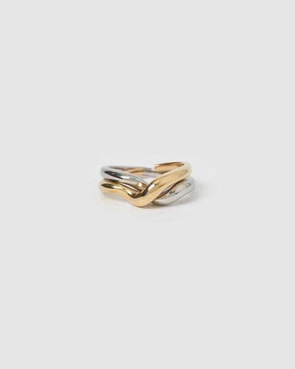 Arms Of Eve - Simi Two Tone Ring - Jewellery (Gold and Silver) Simi Two Tone Ring