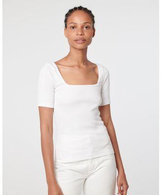 Arnsdorf - Clara Tee - Short Sleeve T-Shirts (White) Clara Tee