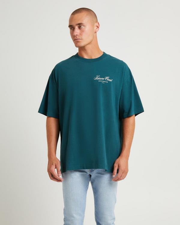 Arvust - Club Short Sleeve T Shirt - Short Sleeve T-Shirts (PINE) Club Short Sleeve T-Shirt