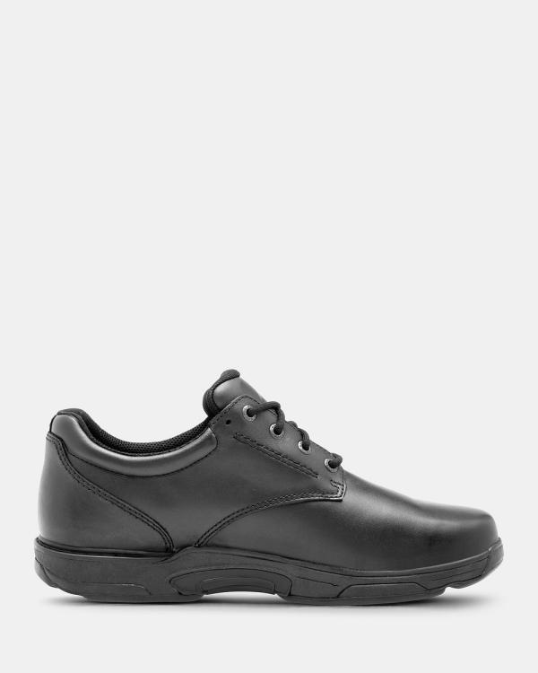 Ascent - Apex   2E Width - School Shoes (Black) Apex - 2E Width