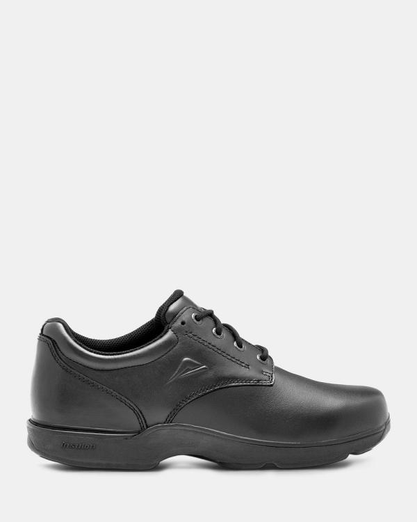 Ascent - Apex   D Width - School Shoes (Black) Apex - D Width