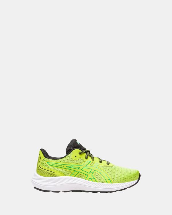 ASICS - Gel Excite 9 Grade School - Performance Shoes (Lime Zest/Cilantro) Gel-Excite 9 Grade School