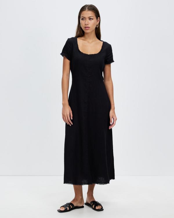 Assembly Label - Catalina Linen Dress - Dresses (Black) Catalina Linen Dress