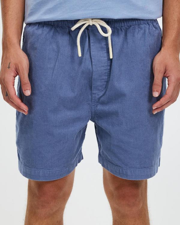 Assembly Label - Elijah Cord Shorts - Shorts (Atlantic) Elijah Cord Shorts