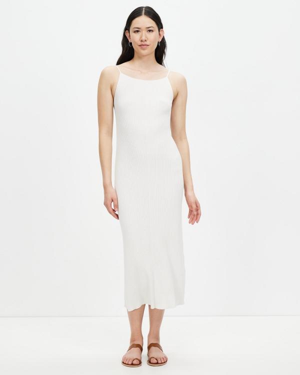 Assembly Label - Freya Knit Dress - Dresses (Antique White) Freya Knit Dress