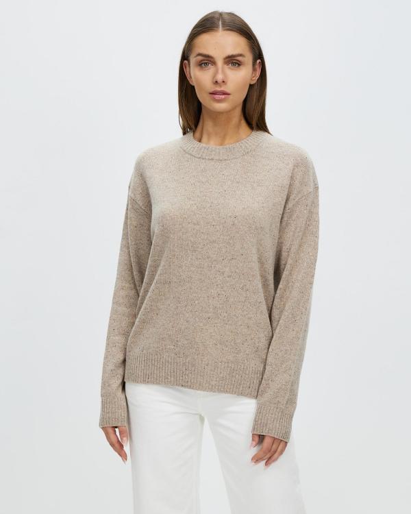 Assembly Label - Iris Knit - Jumpers & Cardigans (Stone Marle) Iris Knit