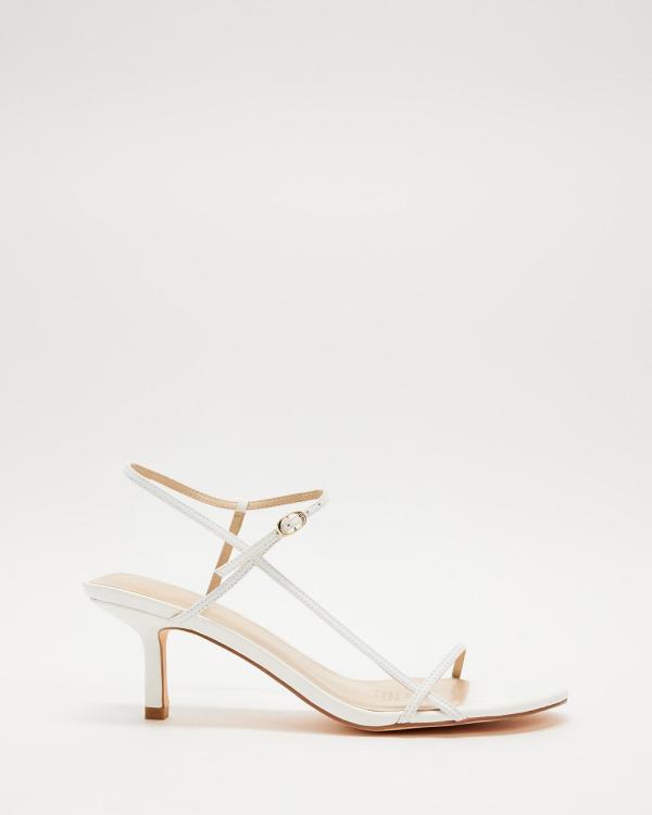 Atmos&Here - Tonia Heels - Heels (White Leather) Tonia Heels