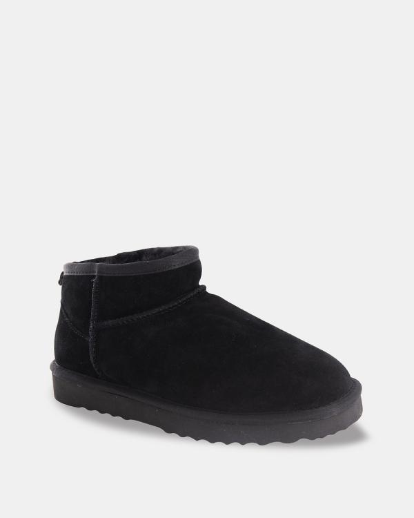 AusWooli Ugg Boots - Noosa Sheepskin Classic Ultra Mini Boot - Boots (Black) Noosa Sheepskin Classic Ultra Mini Boot