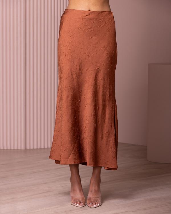 Azzurielle - Pernille Skirt - Skirts (Bronze) Pernille Skirt