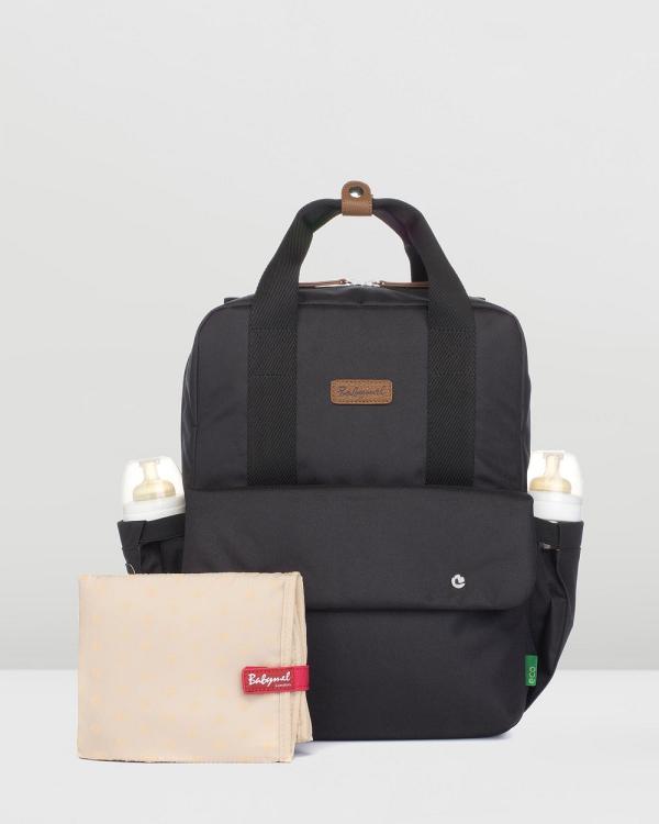 Babymel - Georgi Eco Convertible Backpack - Backpacks (Black) Georgi Eco Convertible Backpack