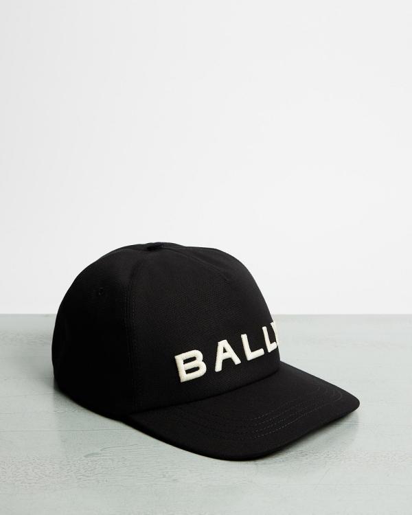 Bally - Logo Cap - Headwear (Black) Logo Cap
