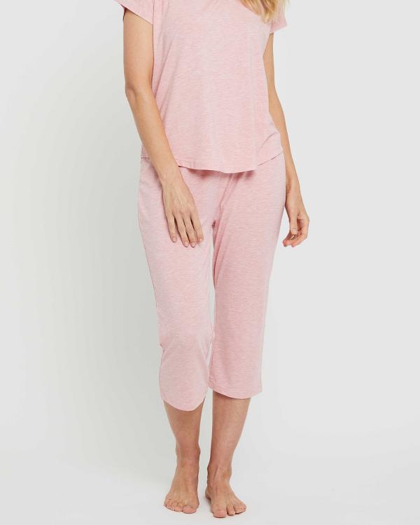 Bamboo Body - 3 4 PJ Pant - Sleepwear (Rose) 3-4 PJ Pant