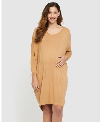 Bamboo Body - Catherine Dress - Dresses (Biscuit) Catherine Dress