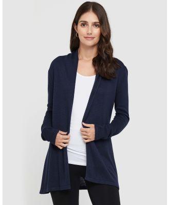 Bamboo Body - Duster Jacket - Jumpers & Cardigans (Ink) Duster Jacket