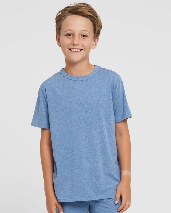 Bamboo Body - Junior Lounge Tee - Sleepwear (Lake Blue) Junior Lounge Tee