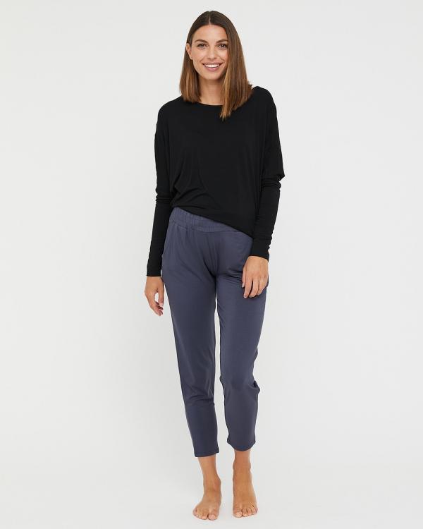 Bamboo Body - Peggy Trouser - Pants (Storm) Peggy Trouser