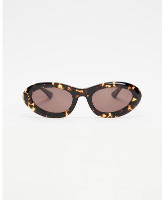 Banbe - The Jasmine - Sunglasses (Amber Tort) The