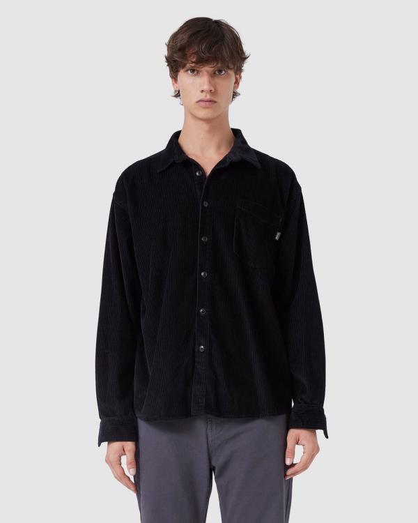 Barney Cools - Cabin Shirt 2.0 - Casual shirts (Black Corduroy) Cabin Shirt 2.0
