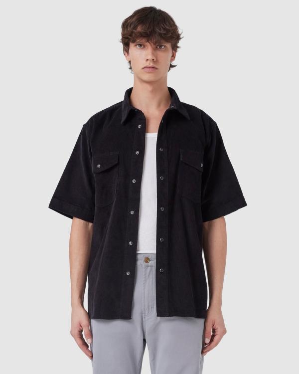 Barney Cools - Homie Shirt - Casual shirts (Pigment Black Cord) Homie Shirt