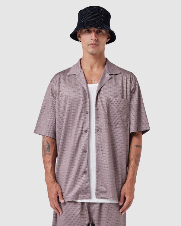Barney Cools - Vacay Shirt - Casual shirts (Bronze Mesh) Vacay Shirt