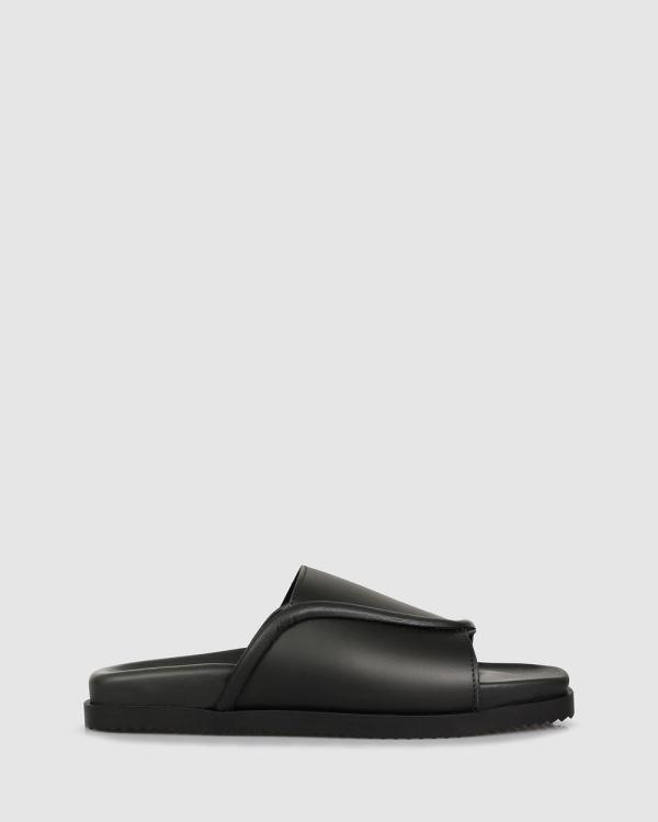 Beau Coops - Kirk Slides - Casual Shoes (BLACK-900) Kirk Slides
