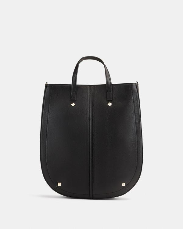 BEE - Chiara Black Tote Bag - Handbags (Black) Chiara Black Tote Bag