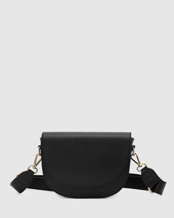 BEE - Ella Black Crossbody Bag - Handbags (Black) Ella Black Crossbody Bag