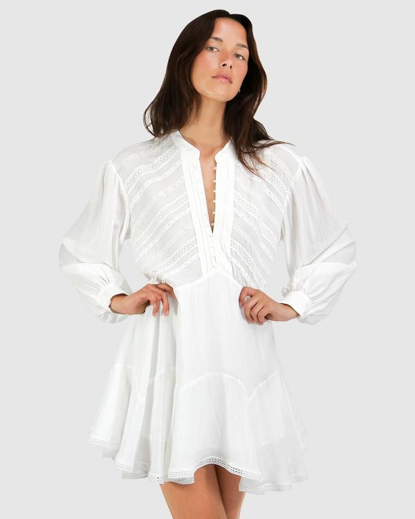 Belle & Bloom - Resolution Mini Dress - Dresses (White) Resolution Mini Dress