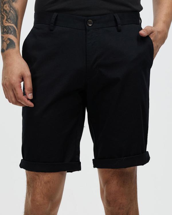Ben Sherman - Signature Chino Shorts - Chino Shorts (Black) Signature Chino Shorts