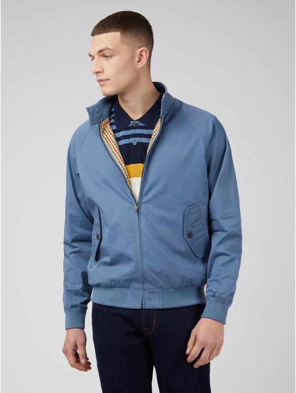 Ben Sherman - Signature Harrington Jacket - Blazers (BLUE) Signature Harrington Jacket