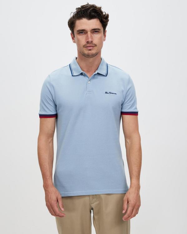 Ben Sherman - Signature Polo Shirt - Shirts & Polos (Ice Blue) Signature Polo Shirt