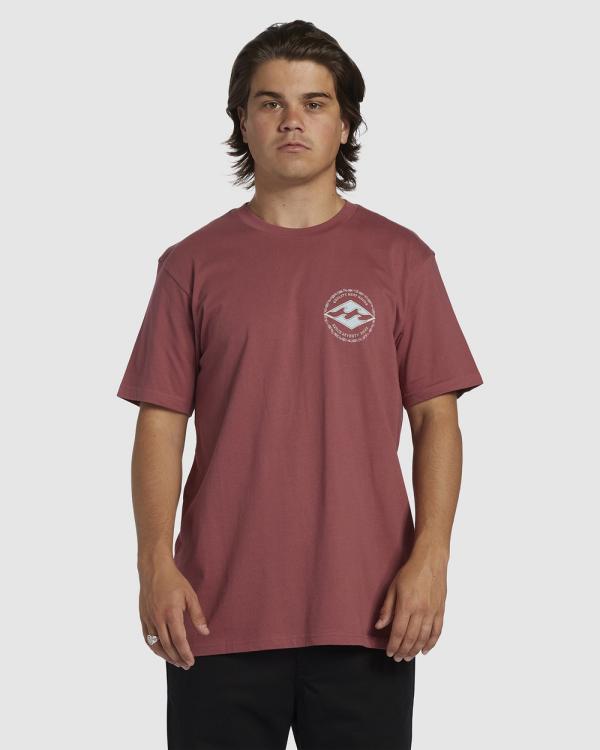 Billabong - Rotor Diamond   T Shirt For Men - Tops (ROSE DUST) Rotor Diamond   T Shirt For Men