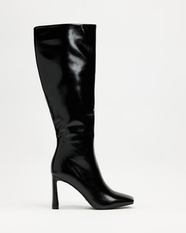 Billini - Elliana Boots - Knee-High Boots (Black Shimmer) Elliana Boots